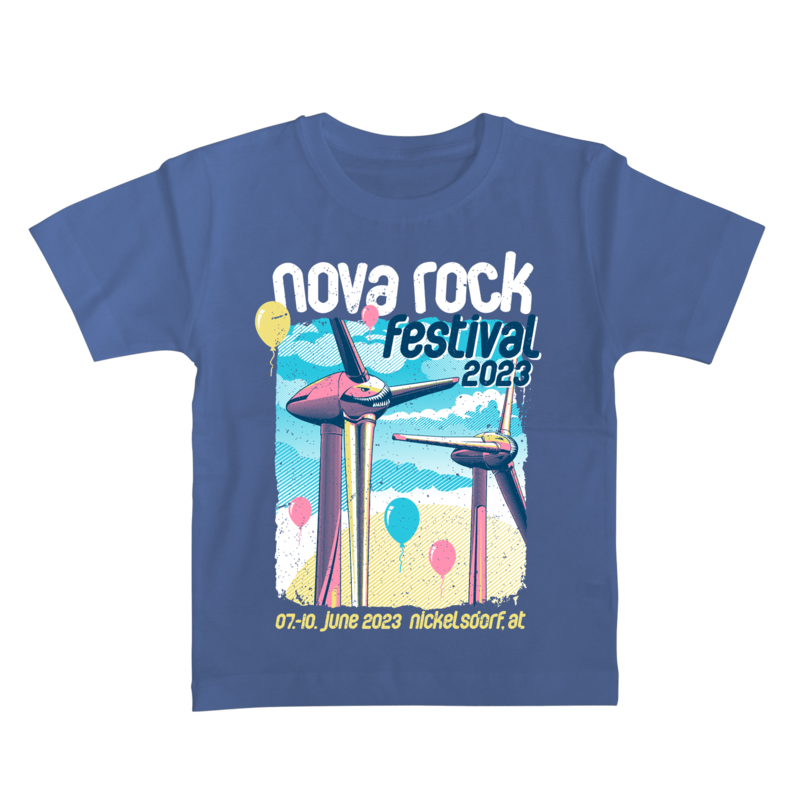Wind of Change von Nova Rock Festival - Kinder Shirt jetzt im Nova Rock Festival Store