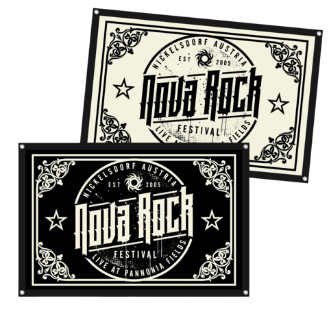Regular John by Nova Rock Festival - reverse flag - shop now at Nova Rock Festival store