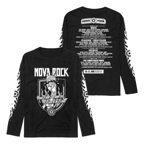 Cancel Fist by Nova Rock Festival - Long Sleeve T-Shirt - shop now at Nova Rock Festival store