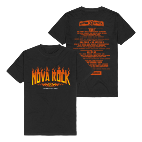 Fire Logo by Nova Rock Festival - T-Shirt - shop now at Nova Rock Festival store
