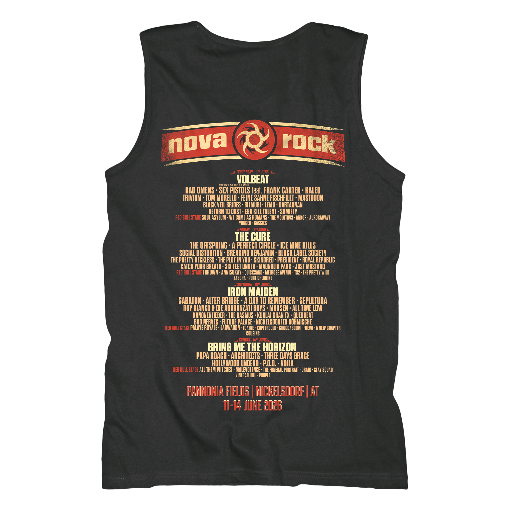 Nova Rock Festival Beast of Nova Tank Shirt 446394