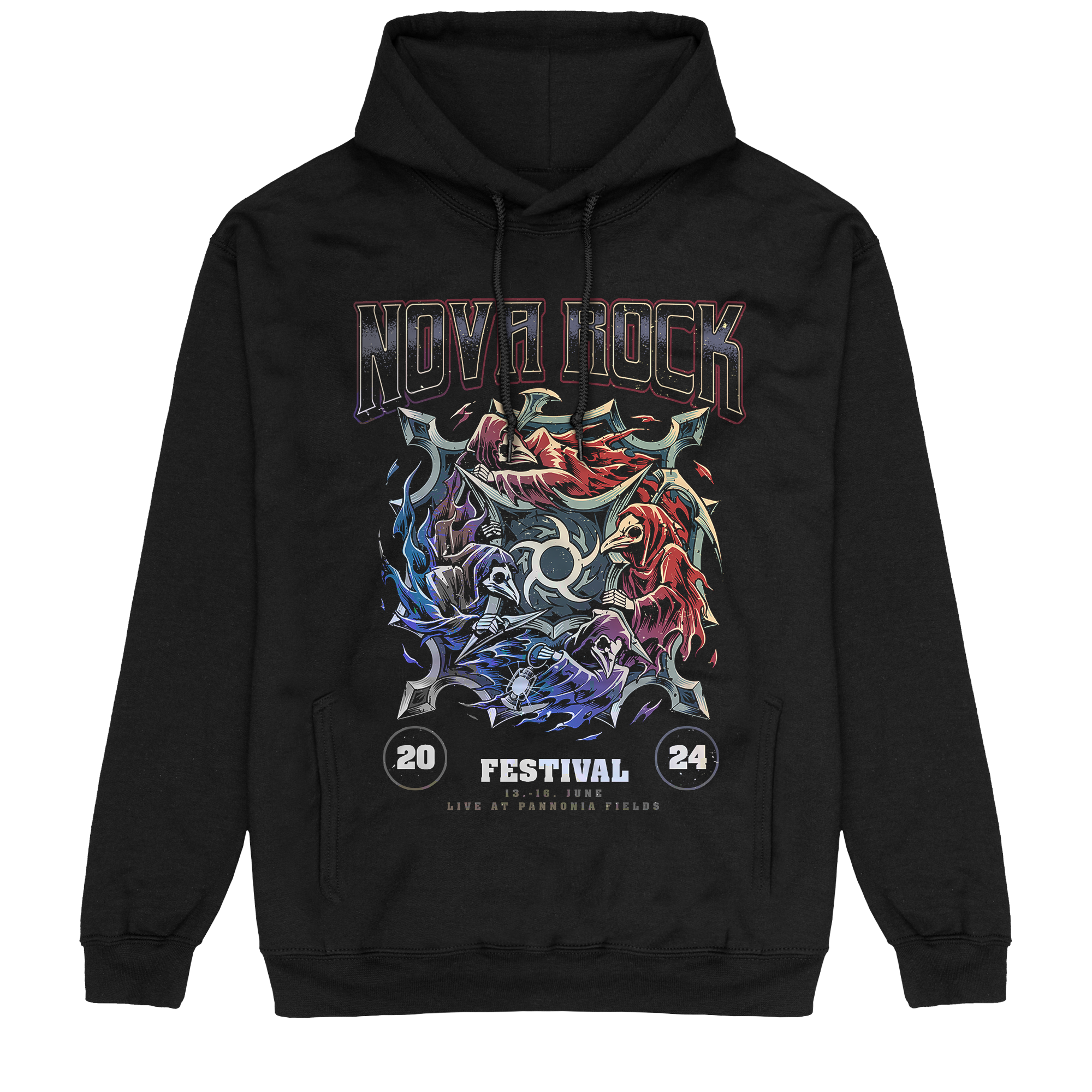 Nova Rock Festival Eagle Reaper Kapuzenpullover 358359