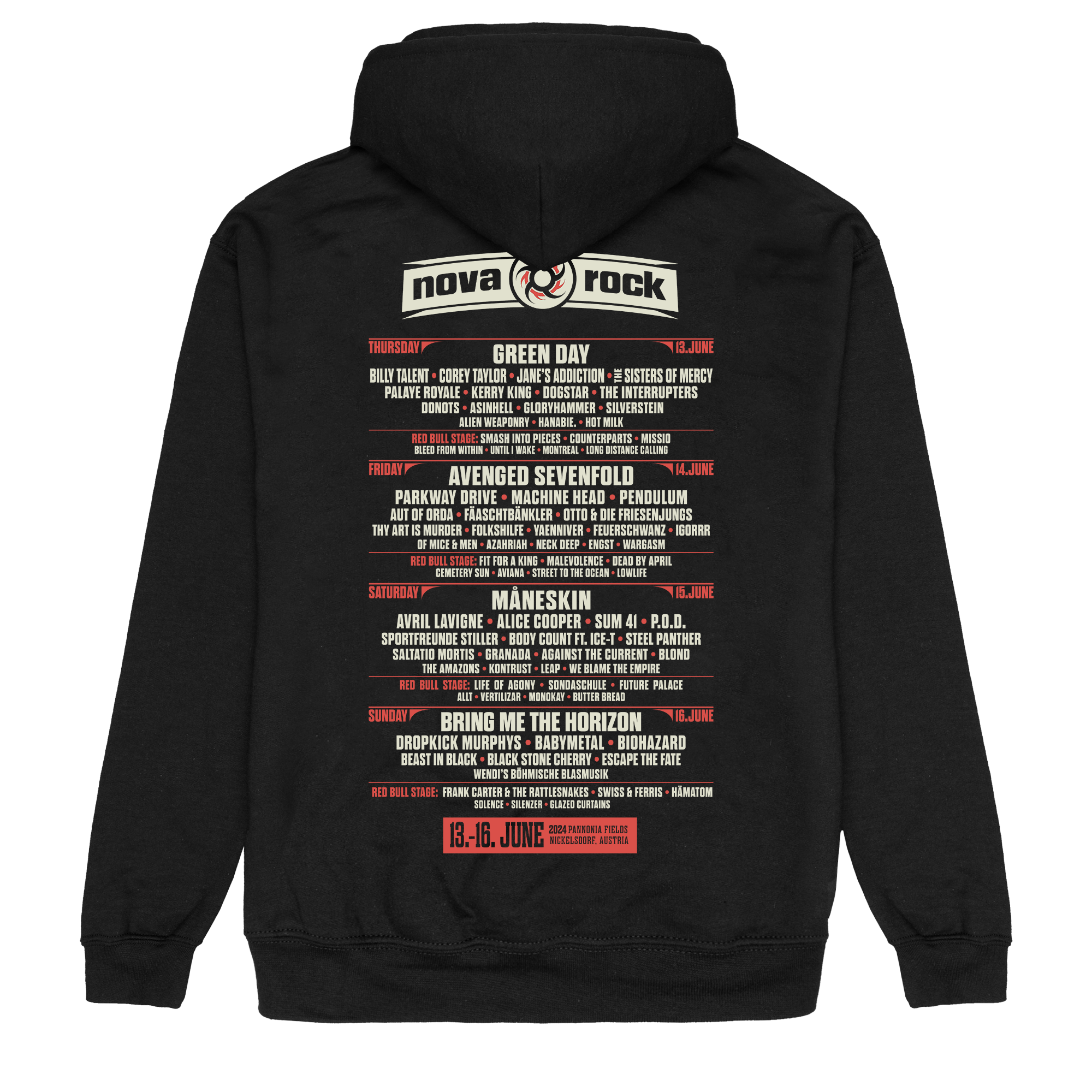 Nova Rock Festival Eagle Reaper Kapuzenpullover 361936