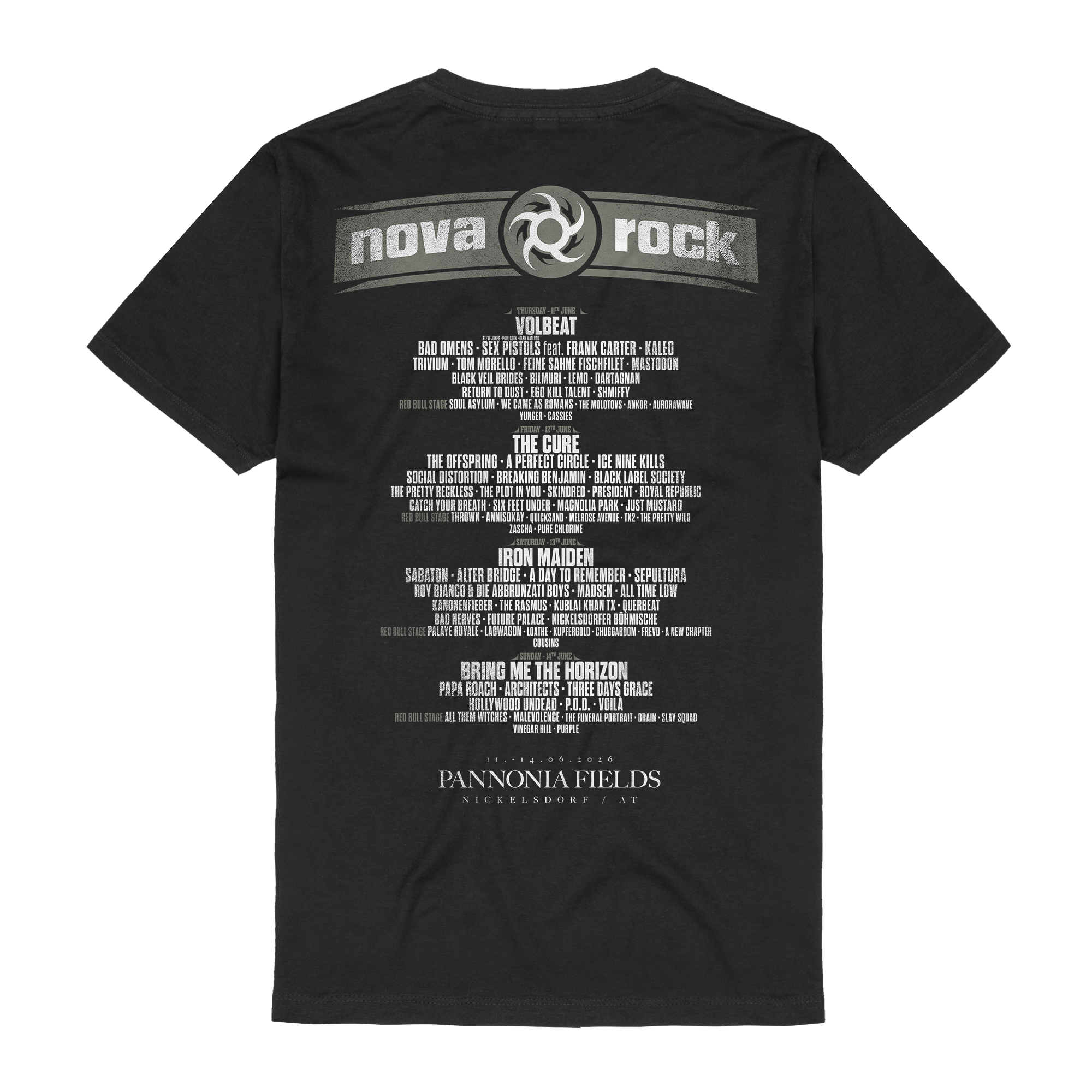 Nova Rock Festival Grim Reaper T-Shirt 446420