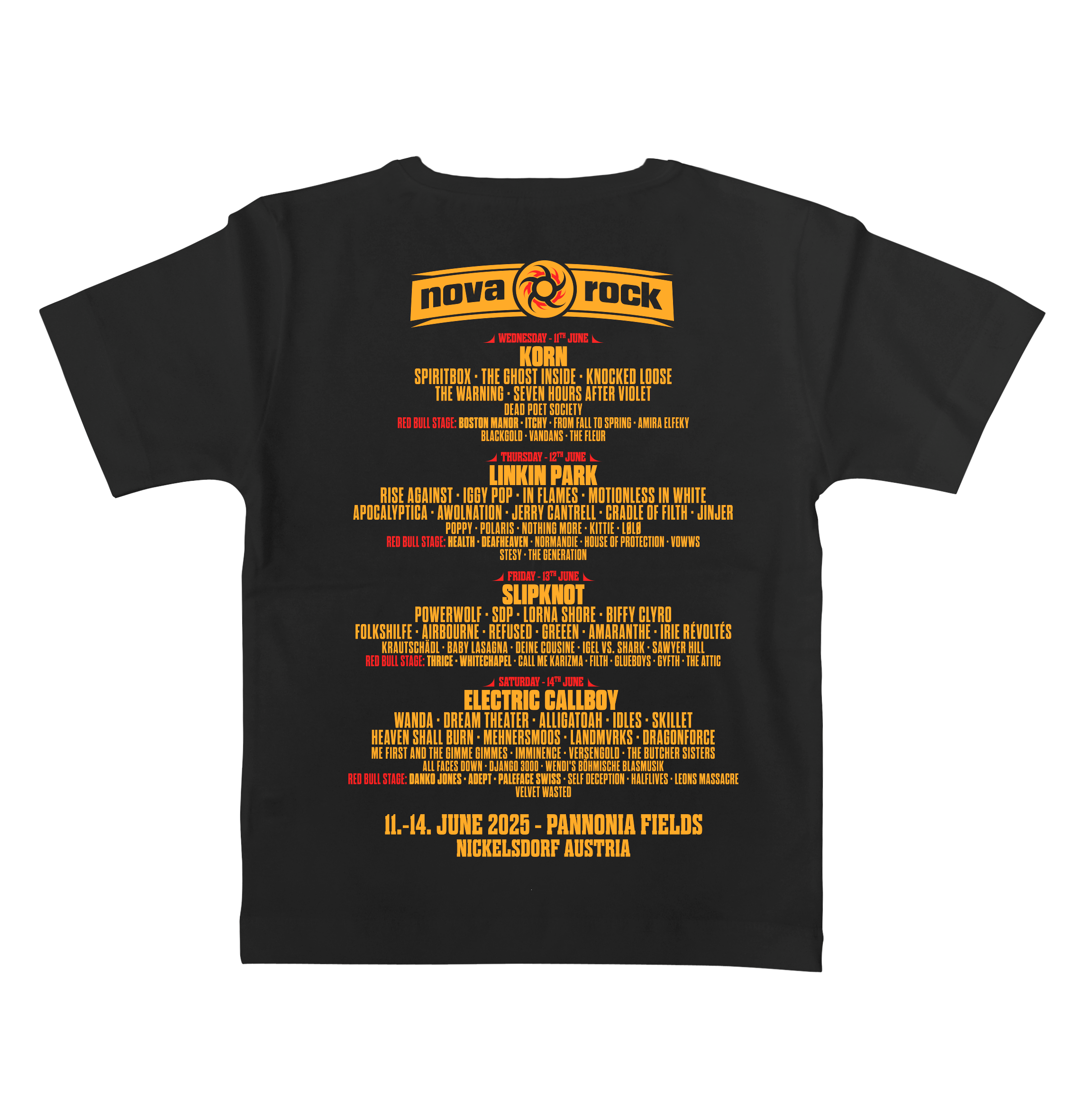 Nova Rock Festival Kid's Wheel T-Shirts 408875