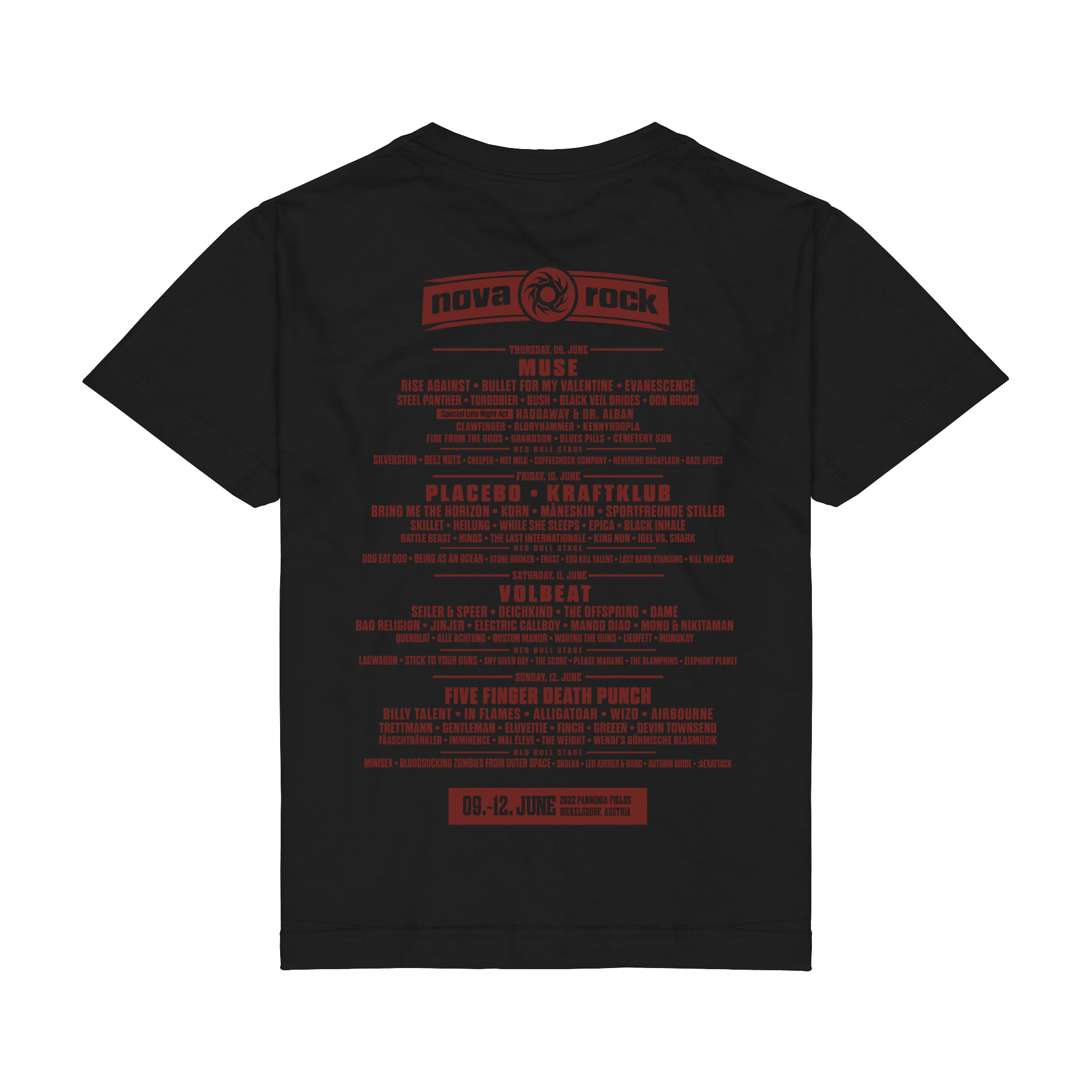 Nova Rock Festival Make Music Kids Shirt 149270