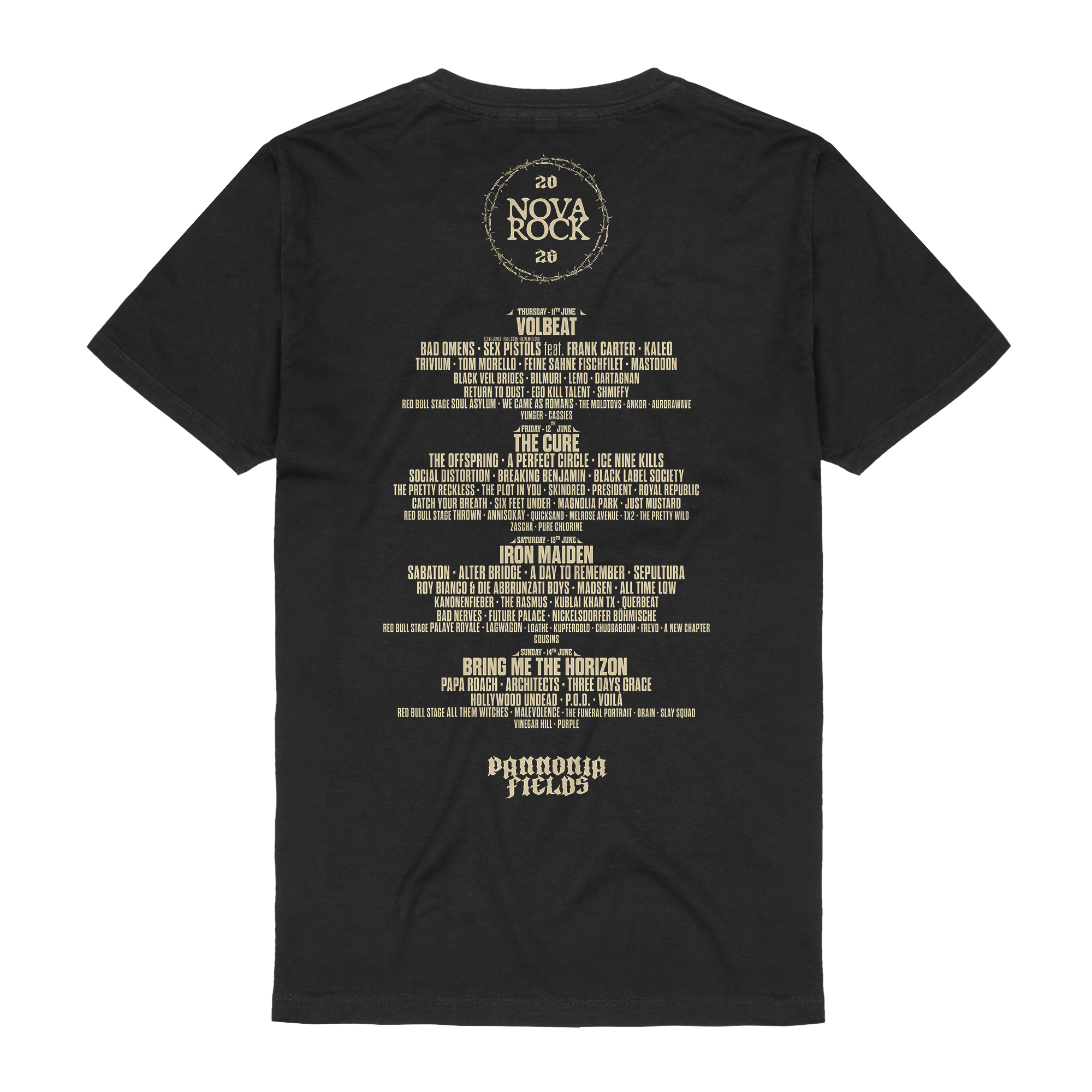 Nova Rock Festival Nova Circle T-Shirt 446398
