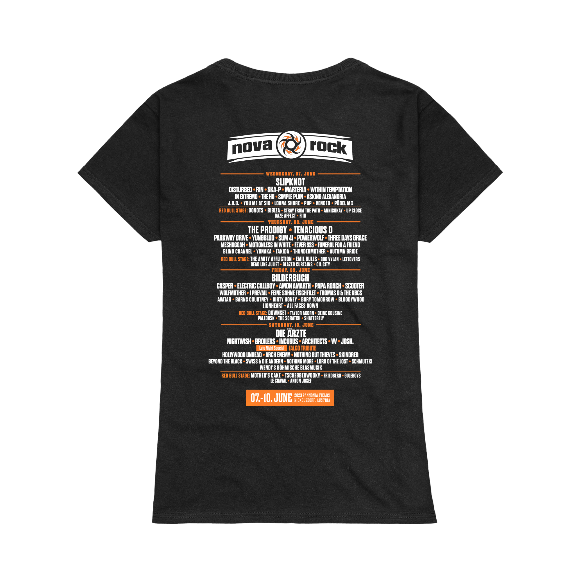 Nova Rock Festival Ode to the Sun Girlie Shirt 297922