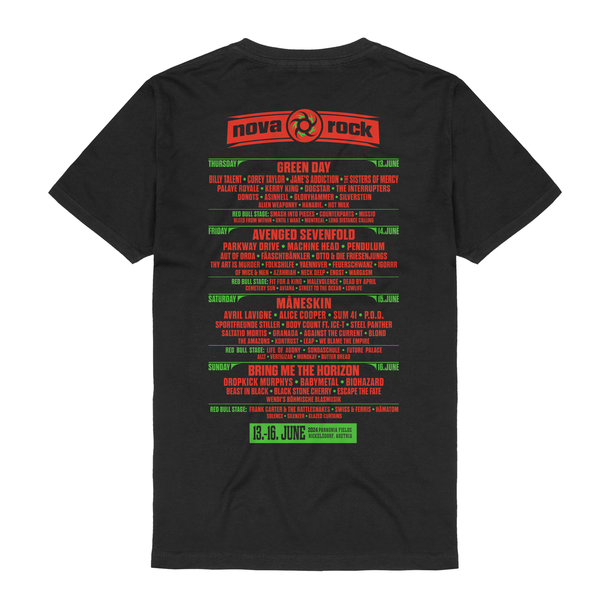 Nova Rock Festival One Love  T-Shirt 361960